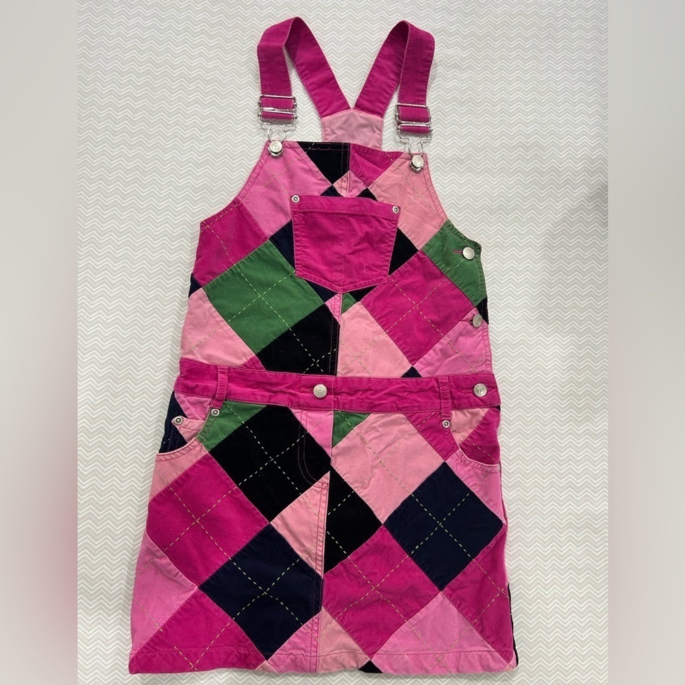 Lilly Pulitzer Pink Corduroy Overalls